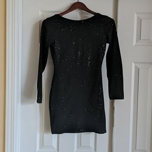 Sexy Black mini dress
